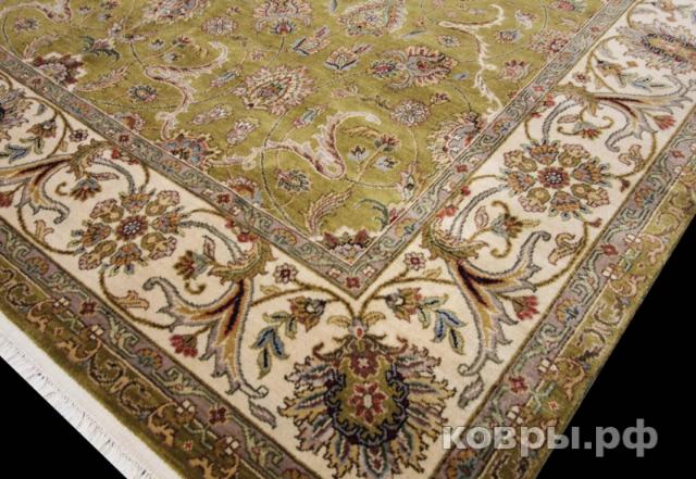 ковер ручной работы Шерстяной Индийский ковер ручной работы 2.7x1.87 — фото 3