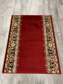 Коврик № 892,бордовый,размер 1 на 1,3 метра