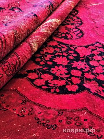 ковер ручной работы Шерстяной Афганский ковер ручной работы Damask (Дамаск) 4.22x2.91 — фото 2