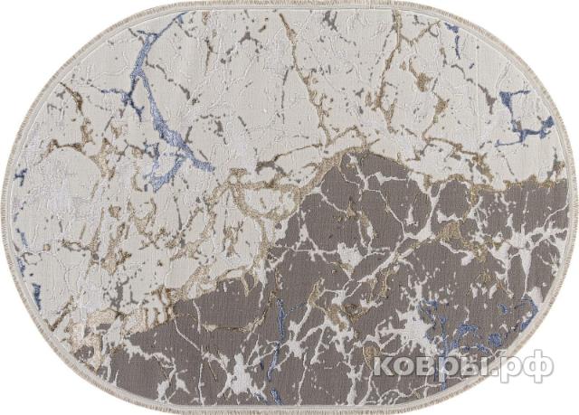 ковер Ковер KARDELEN MOSSO 27231A GRY / NAVY Овал