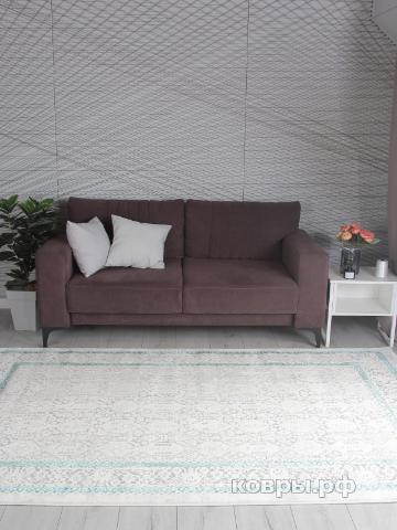 ковер Ковер SAHAN AMELI 9255A S.L.GREY / P.TURQUOISE — фото 2