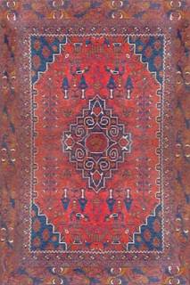 Афганский ковер ручной работы Хамамади 1.5x1.97м