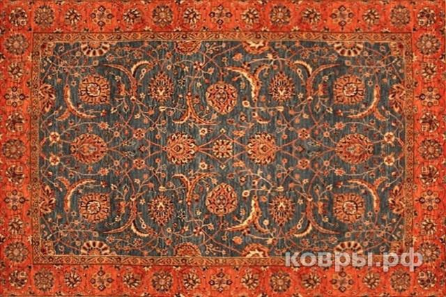 ковер ручной работы Афганский ковер ручной работы Биджар 2.05x2.9м