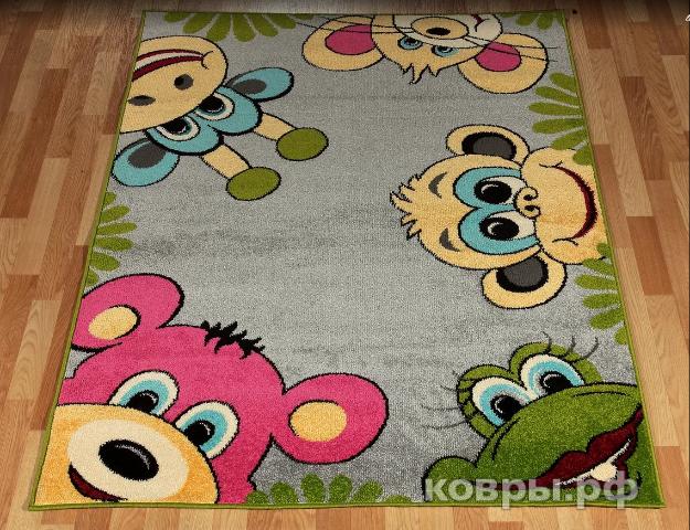 ковер Agnella Funky Top Tig graphite — фото 2