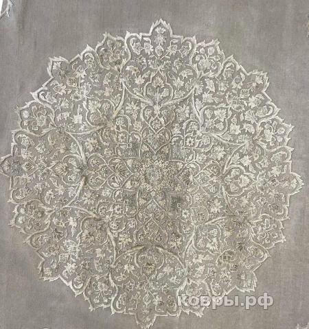 ковер ручной работы Индийский ковер ручной работы из шелка и шерсти Agra (Агра) 4.24x3.02 — фото 5