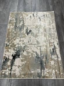 Коврик № 875,бежевый,размер 1,1 на 1,5 метра