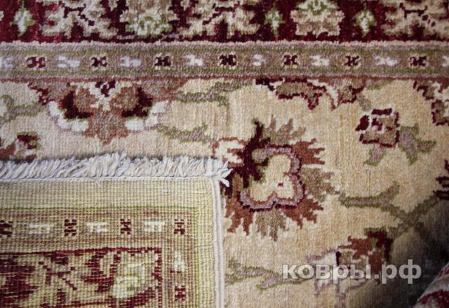 ковер ручной работы Афганский ковер ручной работы из шелка и шерсти Сhoubi (Чуби пара)  1.43x0.7 — фото 3