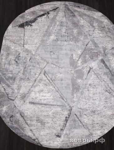 ковер KARMEN HALI ARMINA 04022G GREY / GREY Овал — фото 2