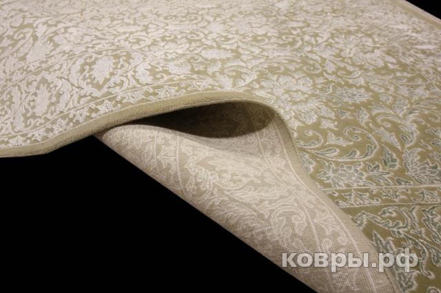 ковер ручной работы Индийский ковер ручной работы из шелка и шерсти Agra (Агра) 2.46x1.72 — фото 7