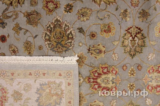 ковер ручной работы Индийский ковер ручной работы из шелка и шерсти Aurora (Аврора) 3.76x2.74 — фото 5