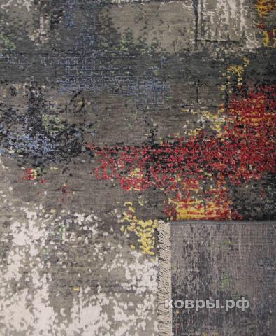 ковер ручной работы Индийский ковер ручной работы из шелка и шерсти 2x1.4 — фото 2