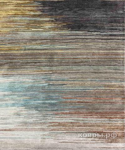 ковер ручной работы Индийский ковер ручной работы из шелка и шерсти 4.24x3.12 — фото 3