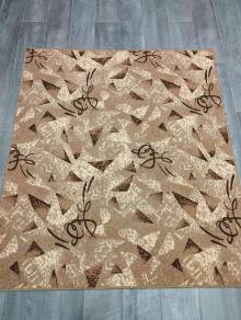 Коврик №285-бежевый,размер 1,4 на 1,65 метра