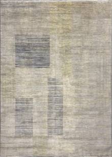 Шелковый Афганский ковер ручной работы Modern (Модерн) 4.13x3.05