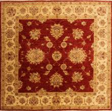 Афганский ковер ручной работы из шелка и шерсти Сhoubi (Чуби) 1.52x1.46 Афганский ковер ручной работы из шелка и шерсти Сhoubi (Чуби) 1.52x1.46