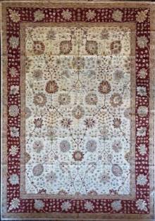 Шерстяной Афганский ковер ручной работы Сhoubi Ziegler (Чуби зиглер) 3.56x2.64