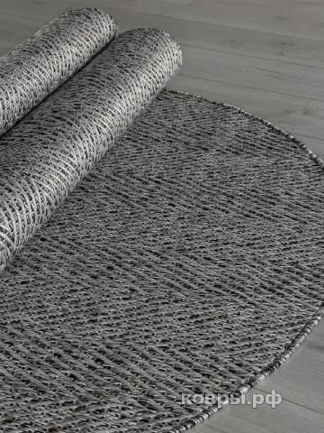 ковер Ковер MERINOS KAIR S156 DARK GRAY Овал — фото 3