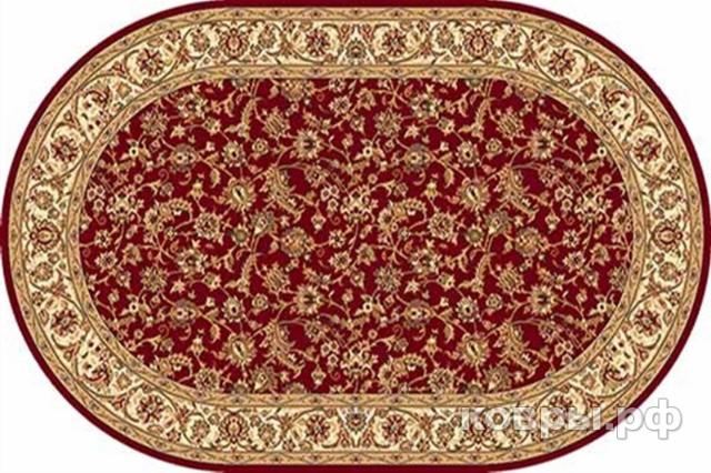 ковер Merinos Izmir d155 RED Овал