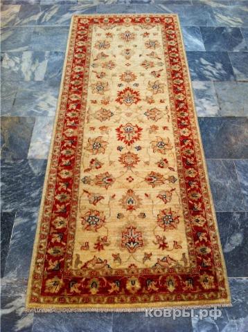 ковер ручной работы Афганский ковер ручной работы Чуби 0.79x2.05м — фото 2