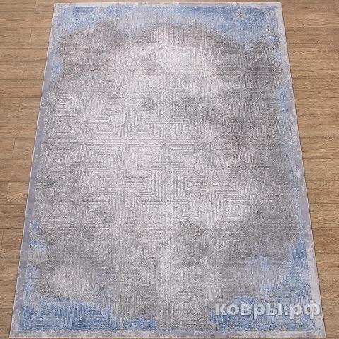 ковер OZKAPLAN Kalahari W9738 L.GREY / L.BLUE
