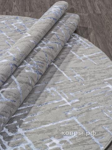 ковер MERINOS LIMAN F164 GRAY-BLUE Овал — фото 3