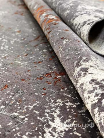 ковер ручной работы Индийский ковер ручной работы из шелка и шерсти 3.04x2.43 — фото 2