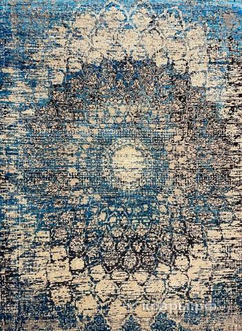 ковер ручной работы Индийский ковер ручной работы из шелка и шерсти 2.35x1.68 — фото 3