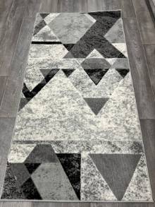 Коврик № 1108,серый,размер 1 на 2 метра