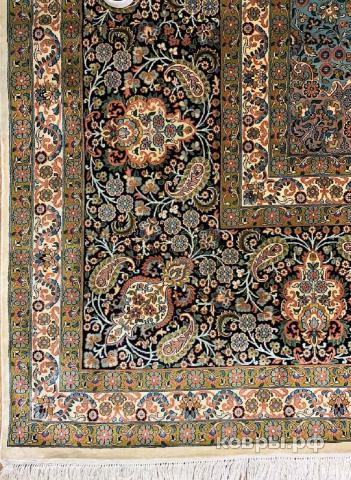 ковер ручной работы Шелковый Индийский ковер ручной работы Kashmir (Кашмир) 5.68x3.63 — фото 2