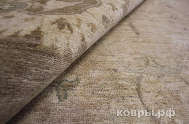 ковер ручной работы Шелковый Афганский ковер ручной работы Сhoubi (Чуби) 4.22x3 — фото 4