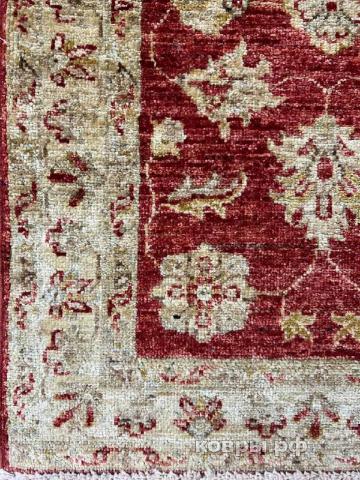 ковер ручной работы Афганский ковер ручной работы из шелка и шерсти Сhoubi Ziegler (Чуби зиглер) 0.9x0.6 — фото 2