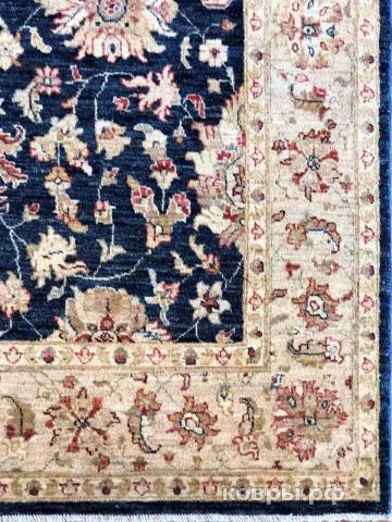 ковер ручной работы Афганский ковер ручной работы из шелка и шерсти Сhoubi Ziegler (Чуби зиглер) 2.62x1.64 — фото 4