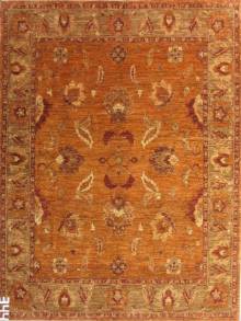 Афганский ковер ручной работы из шелка и шерсти Сhoubi (Чуби) 3.15x2.35