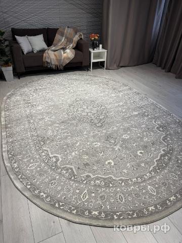 ковер Ковер KARMEN HALI ARMINA GA073G GREY / GREY Овал — фото 2
