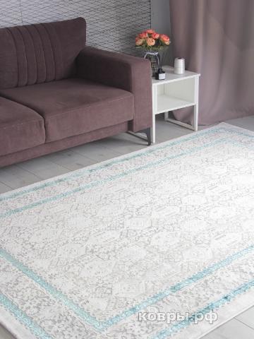 ковер Ковер SAHAN AMELI 9255A S.L.GREY / P.TURQUOISE — фото 3