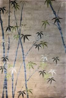 Китайский ковер ручной работы из шелка и шерсти 3x2