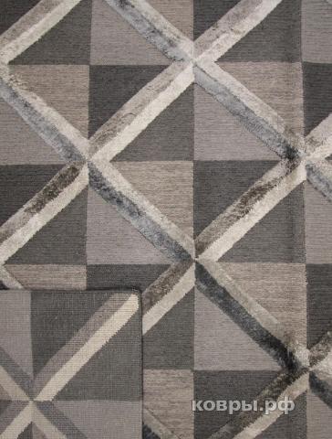 ковер ручной работы Индийский ковер ручной работы из шелка и шерсти 4.13x3.02 — фото 2