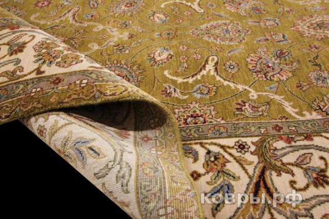 ковер ручной работы Шерстяной Индийский ковер ручной работы 2.7x1.87 — фото 5