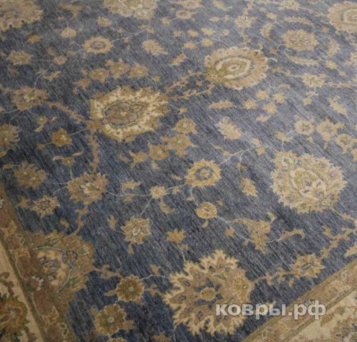 ковер ручной работы Шелковый Афганский ковер ручной работы Сhoubi (Чуби) 3.55x2.76 — фото 4