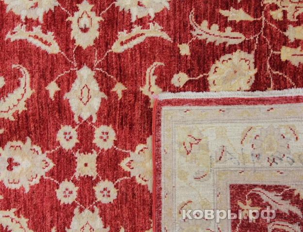 ковер ручной работы Шерстяной Афганский ковер ручной работы Сhoubi (Чуби) 1.87x1.25 — фото 2