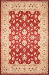 Шерстяной Афганский ковер ручной работы Сhoubi Ziegler (Чуби зиглер) 2.52x2