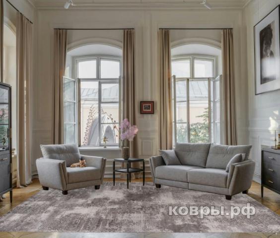 ковер Ковер EFOR LUCCI P1157 L.GRAY / L.GRAY — фото 2