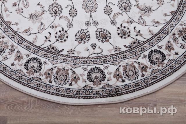 ковер Merinos Valencia Deluxe d251 cream-brown овал — фото 3