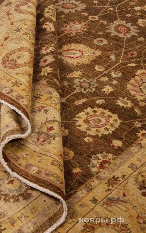 ковер ручной работы Пакистанский ковер ручной работы Чуби зиглер 2.74x3.55м — фото 6