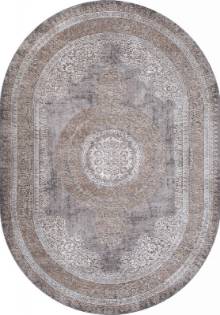 Ковер ARMINA 04073C GREY / BROWN Овал