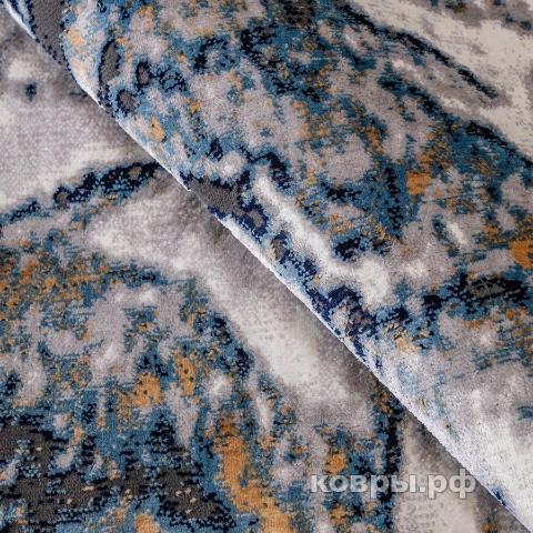 ковер Турция Palermo 10146A MAVI / GRI — фото 4