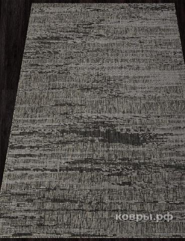 ковер Ковер Современный MERINOS KAIR S143 BLACK-GRAY — фото 2