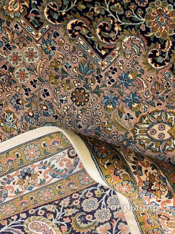 ковер ручной работы Шелковый Индийский ковер ручной работы Kashmir (Кашмир) 5.68x3.63 — фото 3