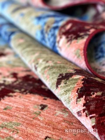 ковер ручной работы Шелковый Афганский ковер ручной работы Modern (Модерн) 3.07x2.36 — фото 2