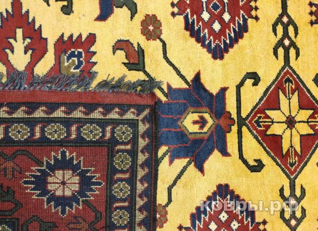 ковер ручной работы Шерстяной Афганский ковер ручной работы Merinos (Меринос) 2.84x2 — фото 3